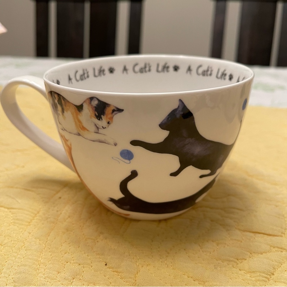 Cats mug NWT
